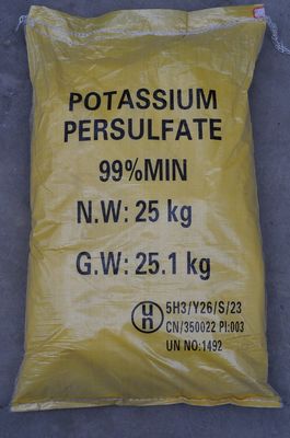 25kg/Bag Potassium Persulfate Compound Solution White Amorphous Powder Odorless